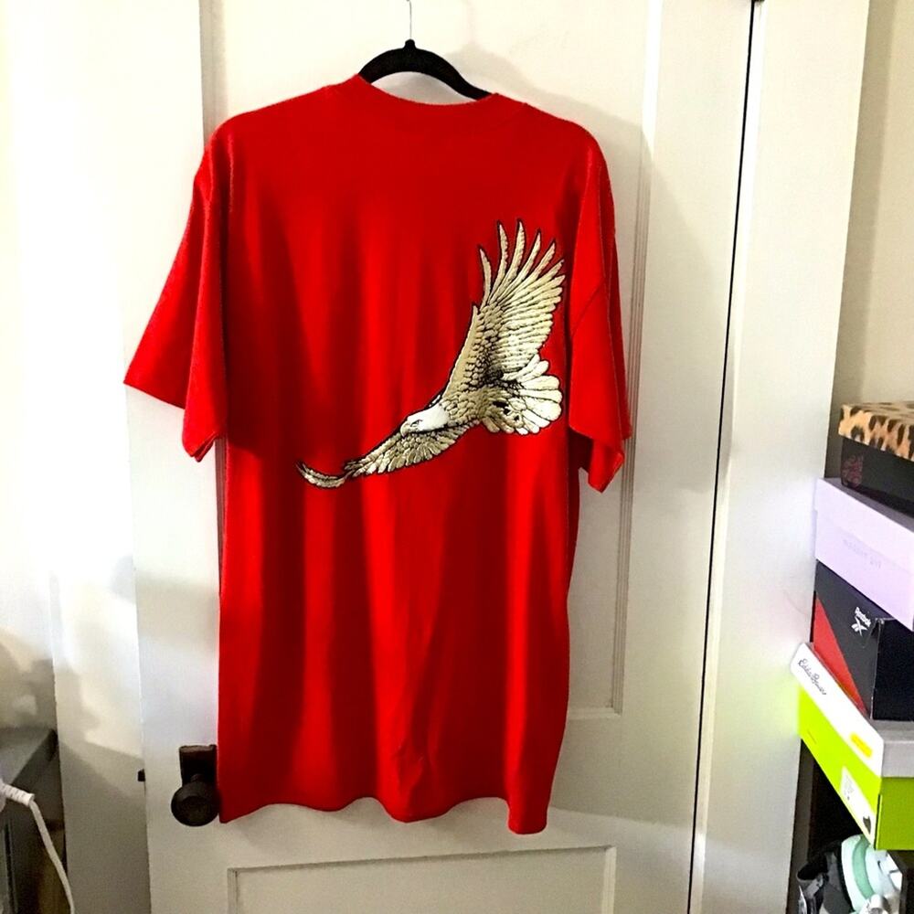 New Winston vintage Nascar eagle t-shirt XL single stitch